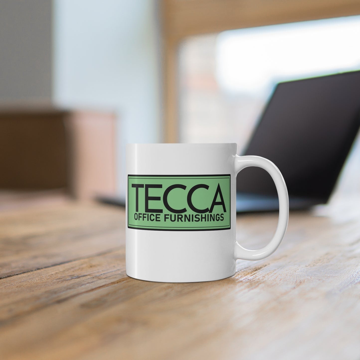 Tecca Office Furnishings Parody Mug - The Chair Company - 11 oz. Ceramic Coffee Mug