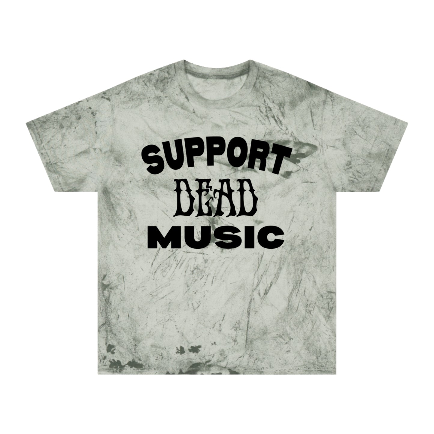Grateful Dead - Support Dead Music - Jerry Garcia Tie-Dye Unisex T-Shirt