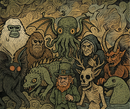 Cryptids & Freaky Folklore: A Field Guide for the Bold (or Bored)