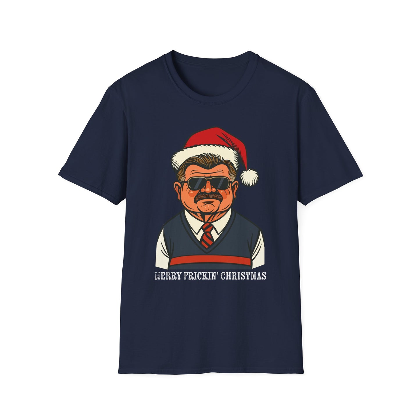 Ditka Claus T-Shirt – Funny Chicago Bears Christmas Unisex Softstyle T-Shirt