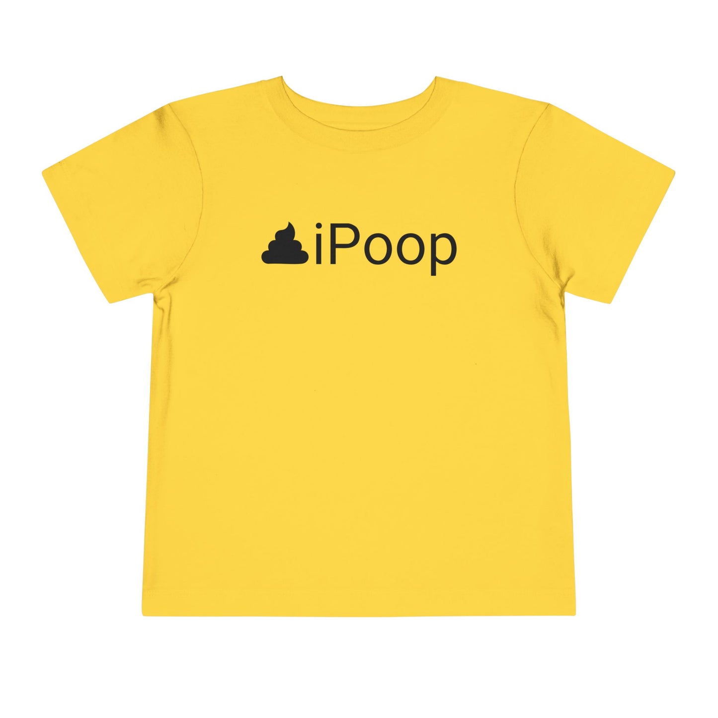 Funny "iPoop" Novelty Toddler T-Shirt - Sizes 2T-5T