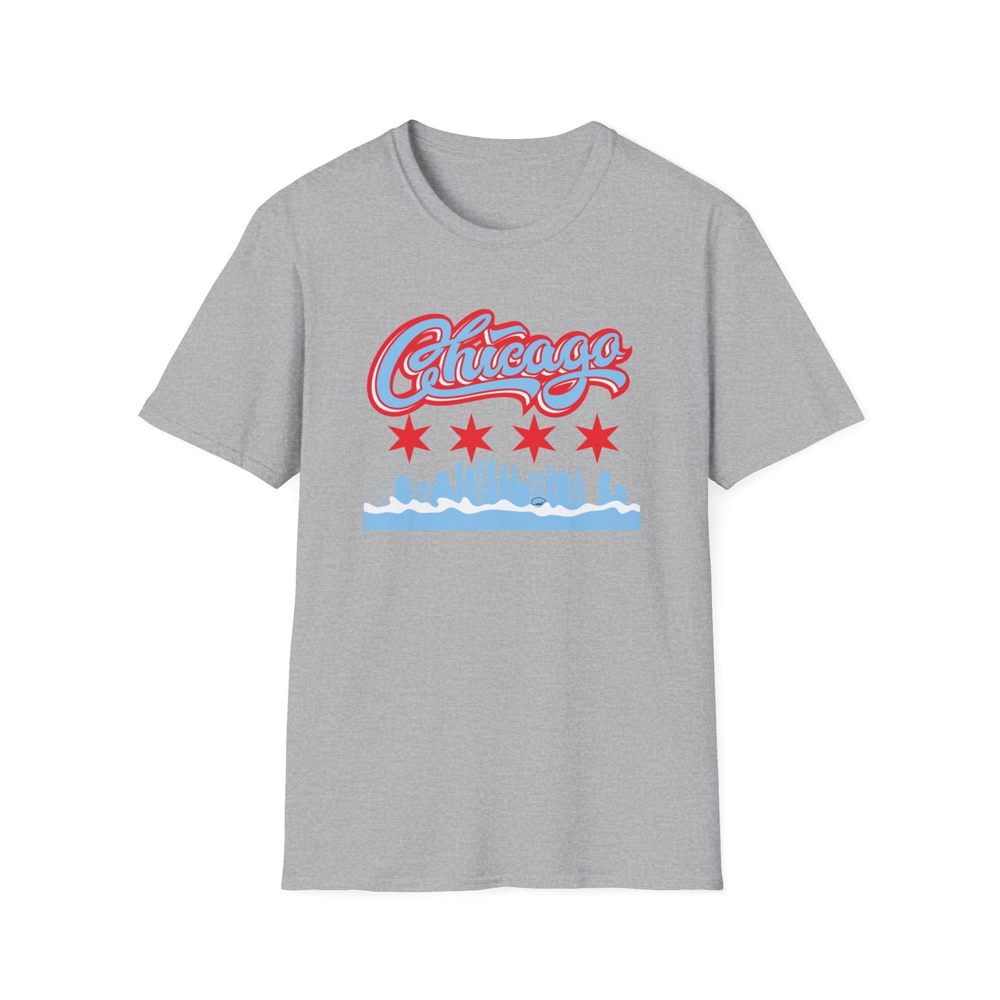 Chicago Flag Skyline T-Shirt