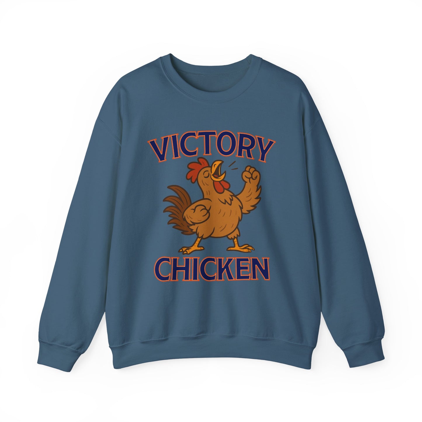 Victory Chicken - Bears Win Edition - Chicago Unisex Pullover Sweatshirt