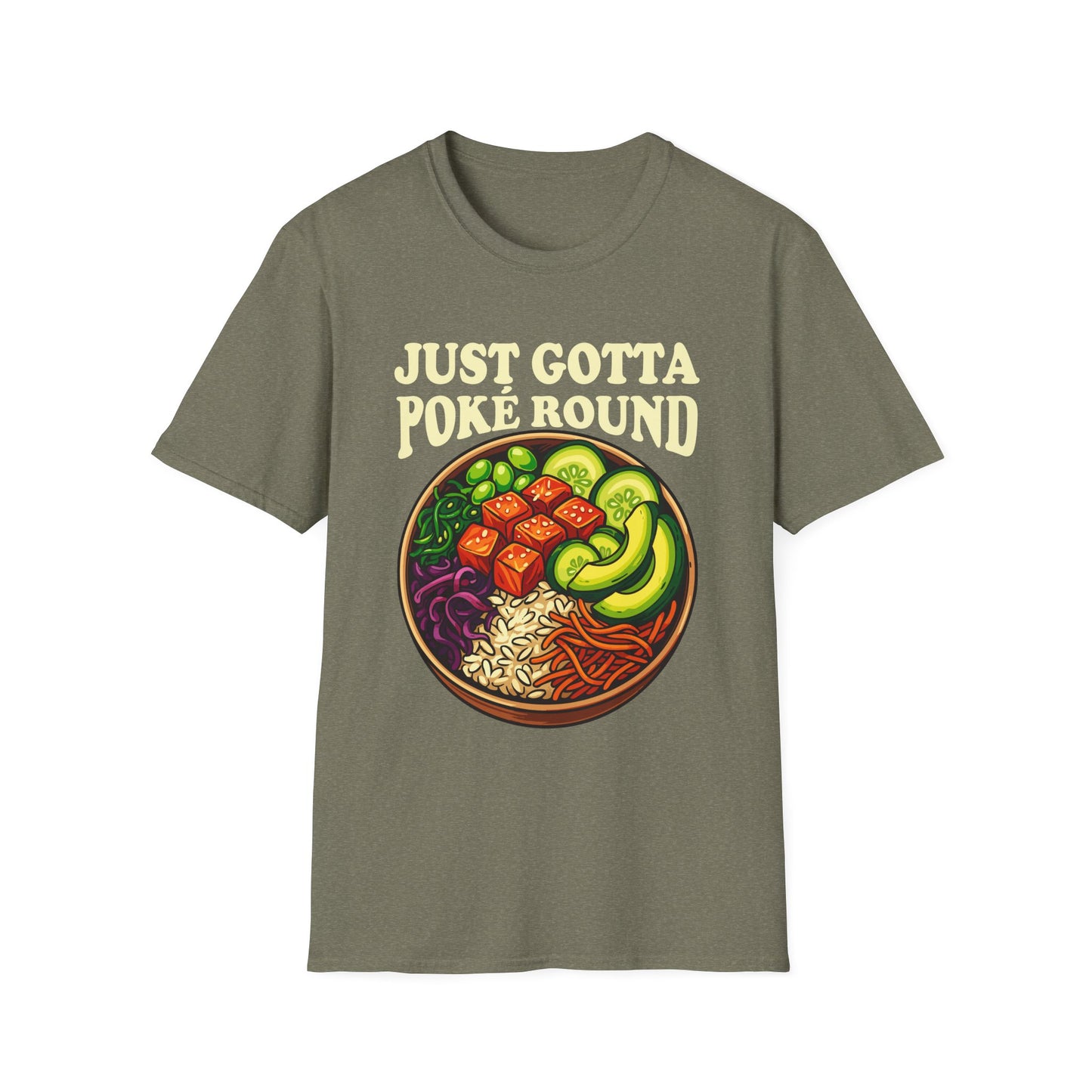 Grateful Dead Shakedown Street Parody Shirt - Just Gotta Poké Round - Unisex Softstyle T-Shirt