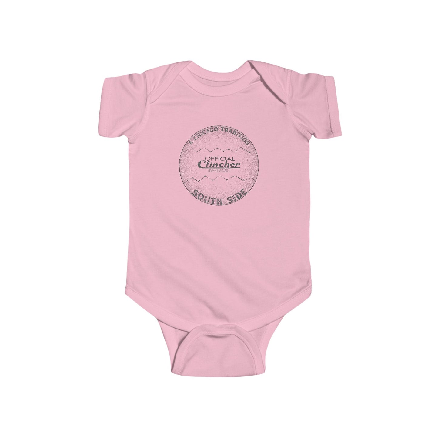A Chicago Tradition – Baby 16‑Inch Softball Bodysuit - Cute Baby Shower or Birthday Gift