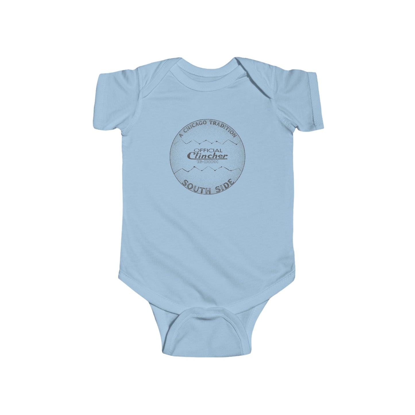 A Chicago Tradition – Baby 16‑Inch Softball Bodysuit - Cute Baby Shower or Birthday Gift