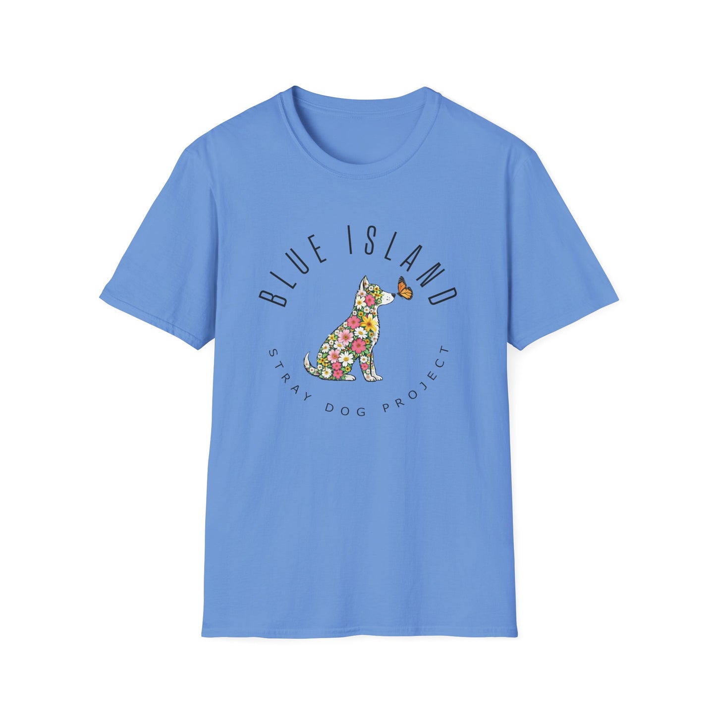 Blue Island Stray Dog Project Spring Tee (Adult Unisex sizes)