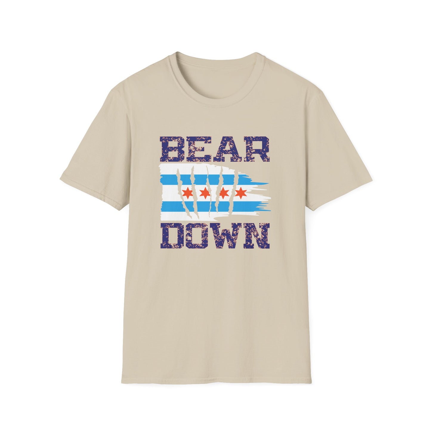 Chicago Bears 'Bear Down' Unisex Softstyle T-Shirt