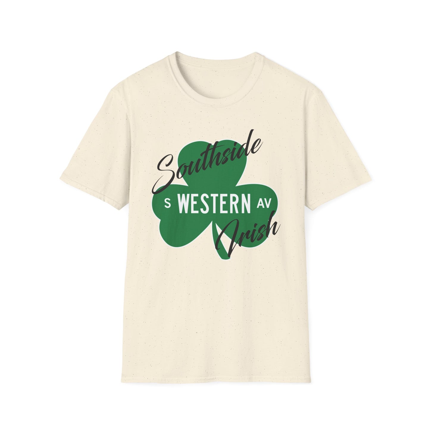 Chicago Southside Irish St. Patrick's Day Parade Western Avenue Shamrock T-shirt