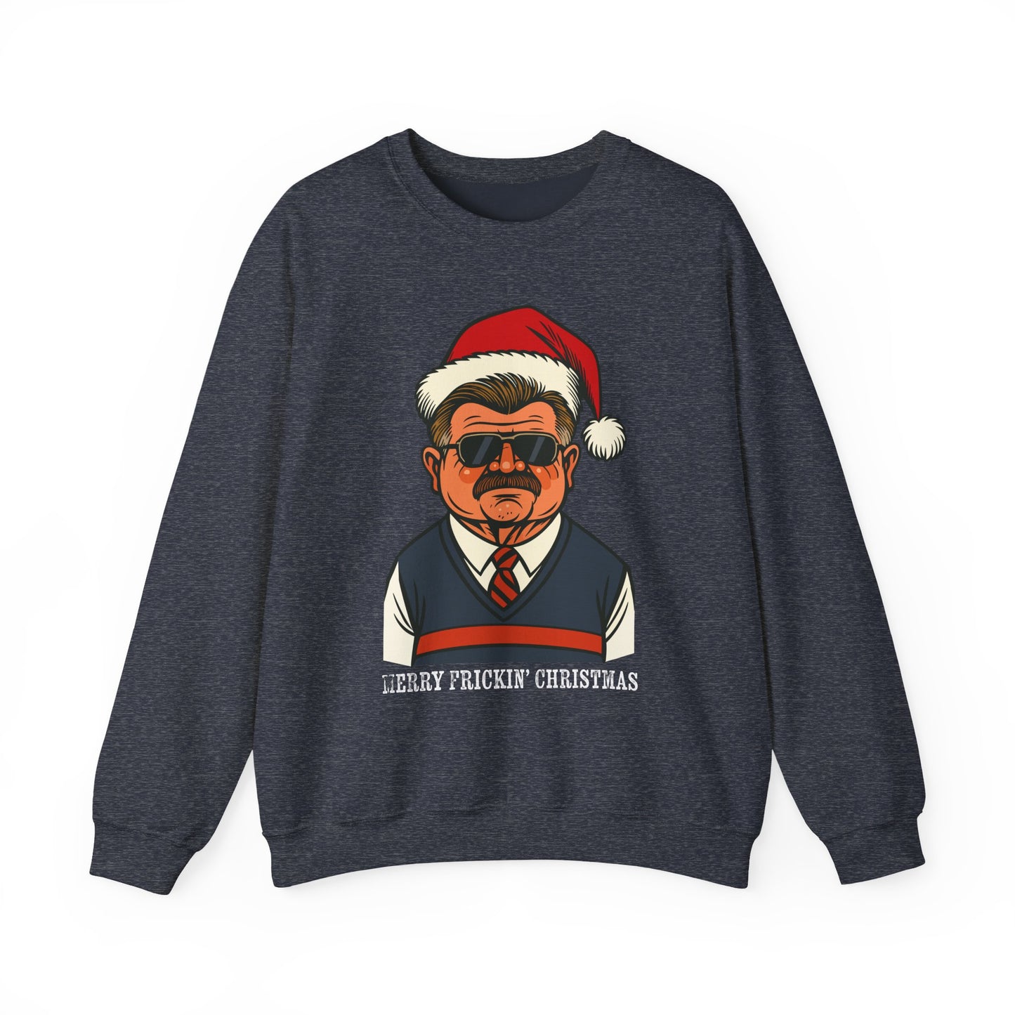 Ditka Claus Sweatshirt – Funny Chicago Bears Christmas Crewneck Pullover Sweatshirt