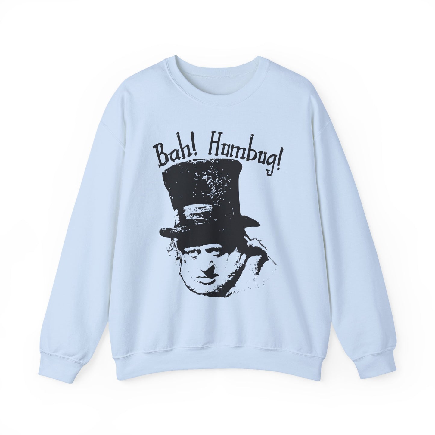 Bah! Humbug! – Funny Ebenezer Scrooge Holiday Unisex Pullover Sweatshirt