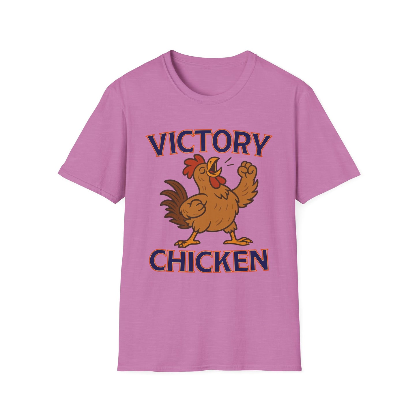 Victory Chicken - Chicago Bears Win Edition - Softstyle Unisex T-Shirt