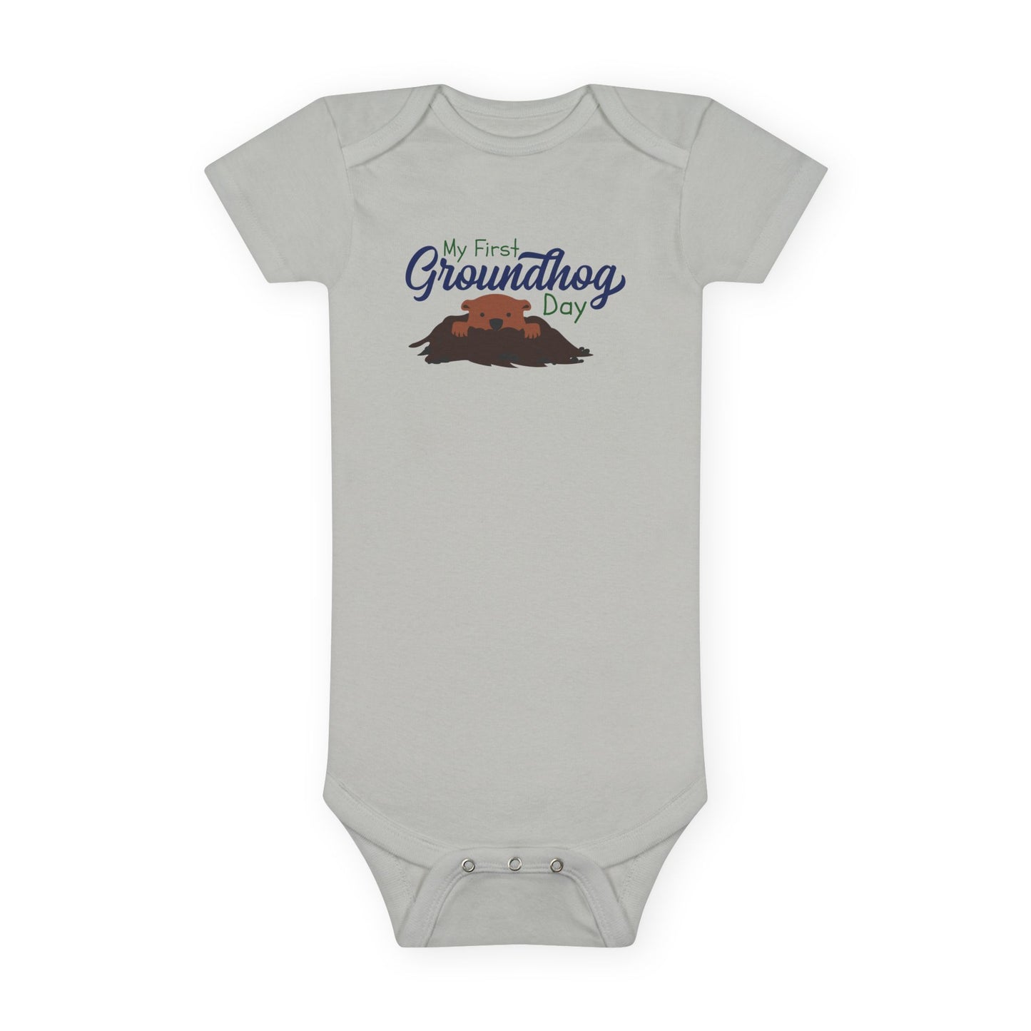 My First Groundhog Day - Cute Baby Onesie® Design for Newborns, Perfect Gift for Baby Showers & Birthdays