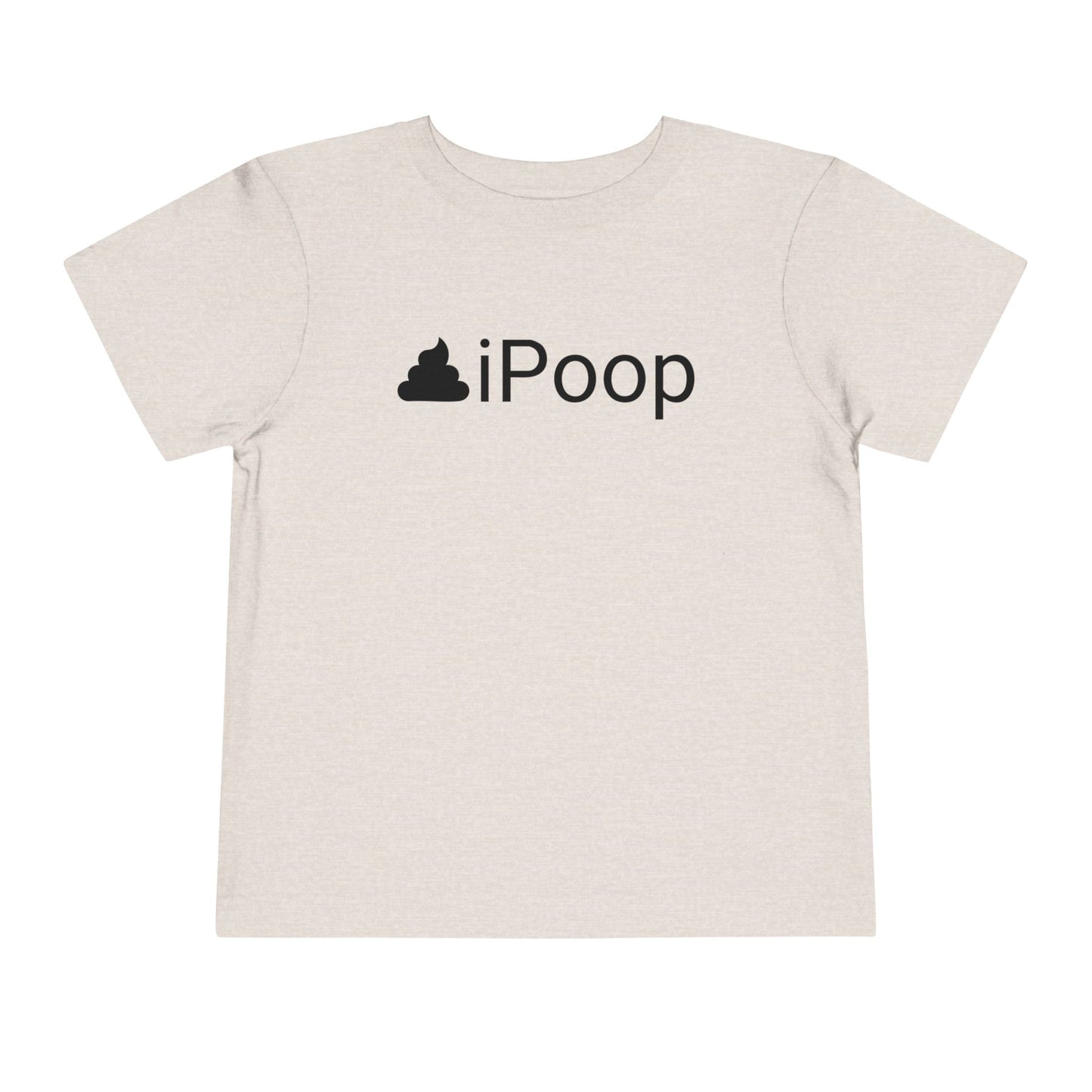 Funny "iPoop" Novelty Toddler T-Shirt - Sizes 2T-5T
