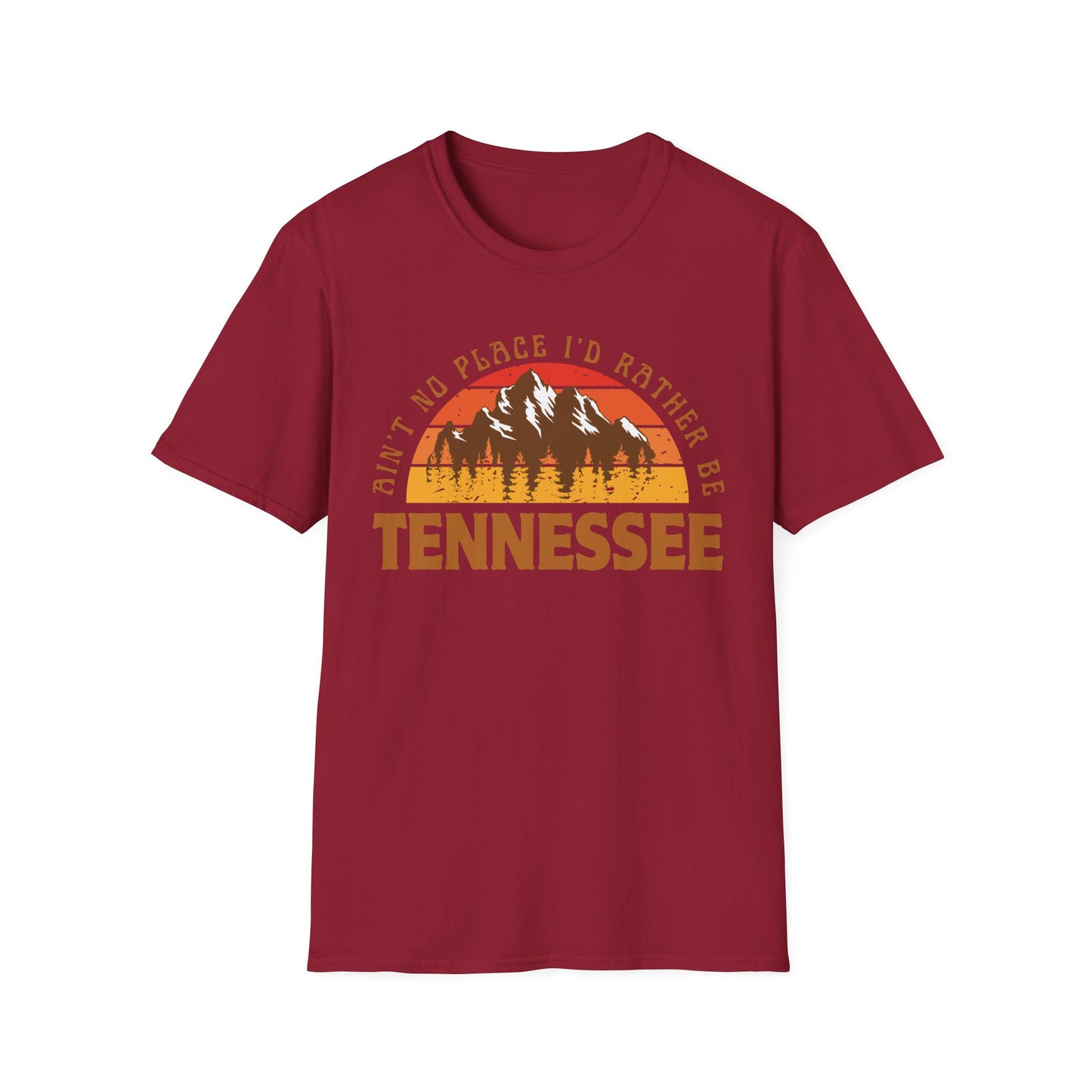 Grateful Dead - Tennessee Jed - 'Ain't No Place I'd Rather Be' Unisex Softstyle T-Shirt