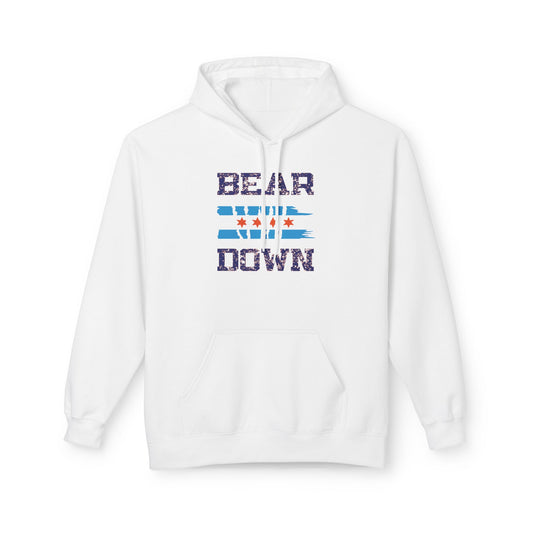 Chicago Bears 'Bear Down' Unisex Fleece Hoodie - Perfect for Game Day & Casual Wear