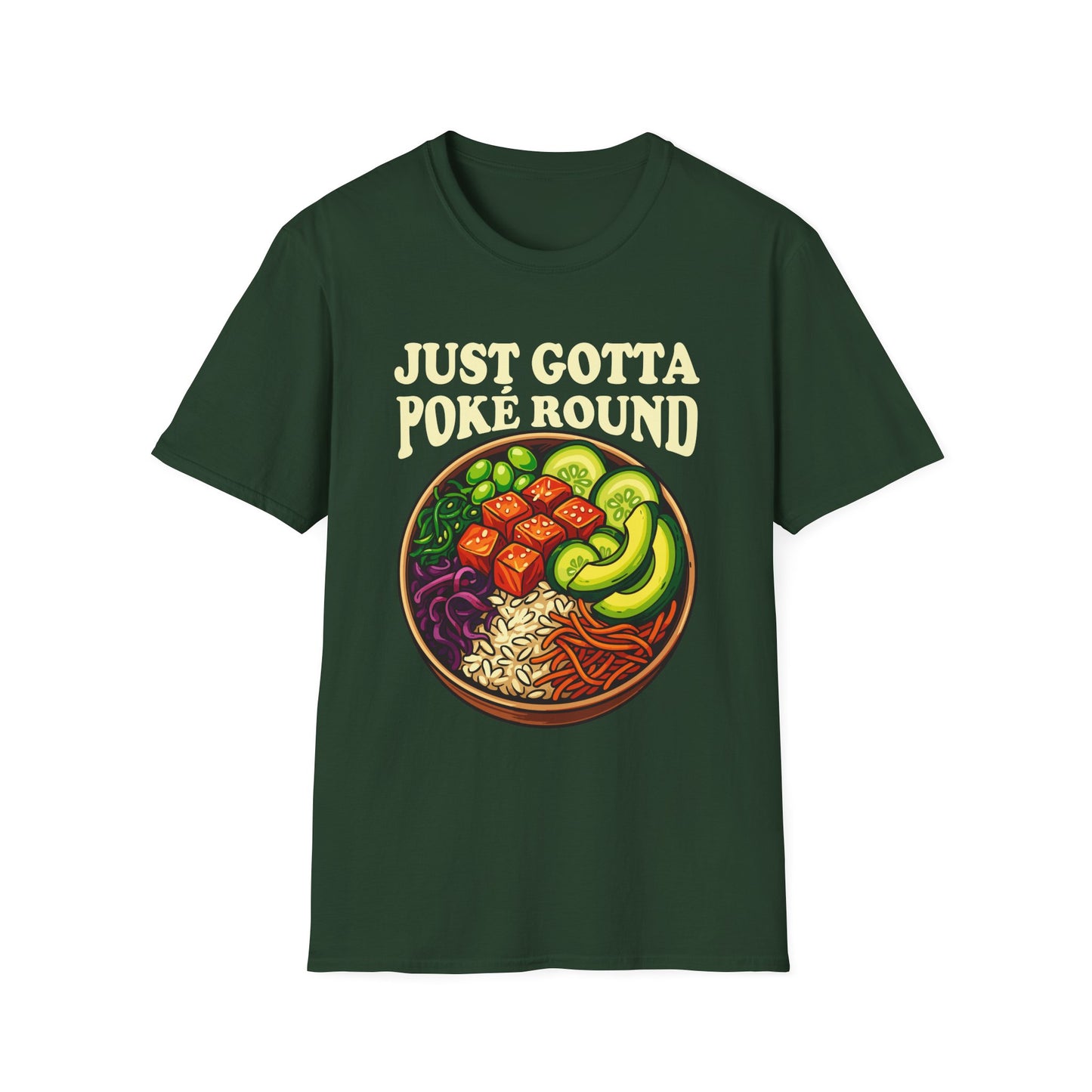 Grateful Dead Shakedown Street Parody Shirt - Just Gotta Poké Round - Unisex Softstyle T-Shirt
