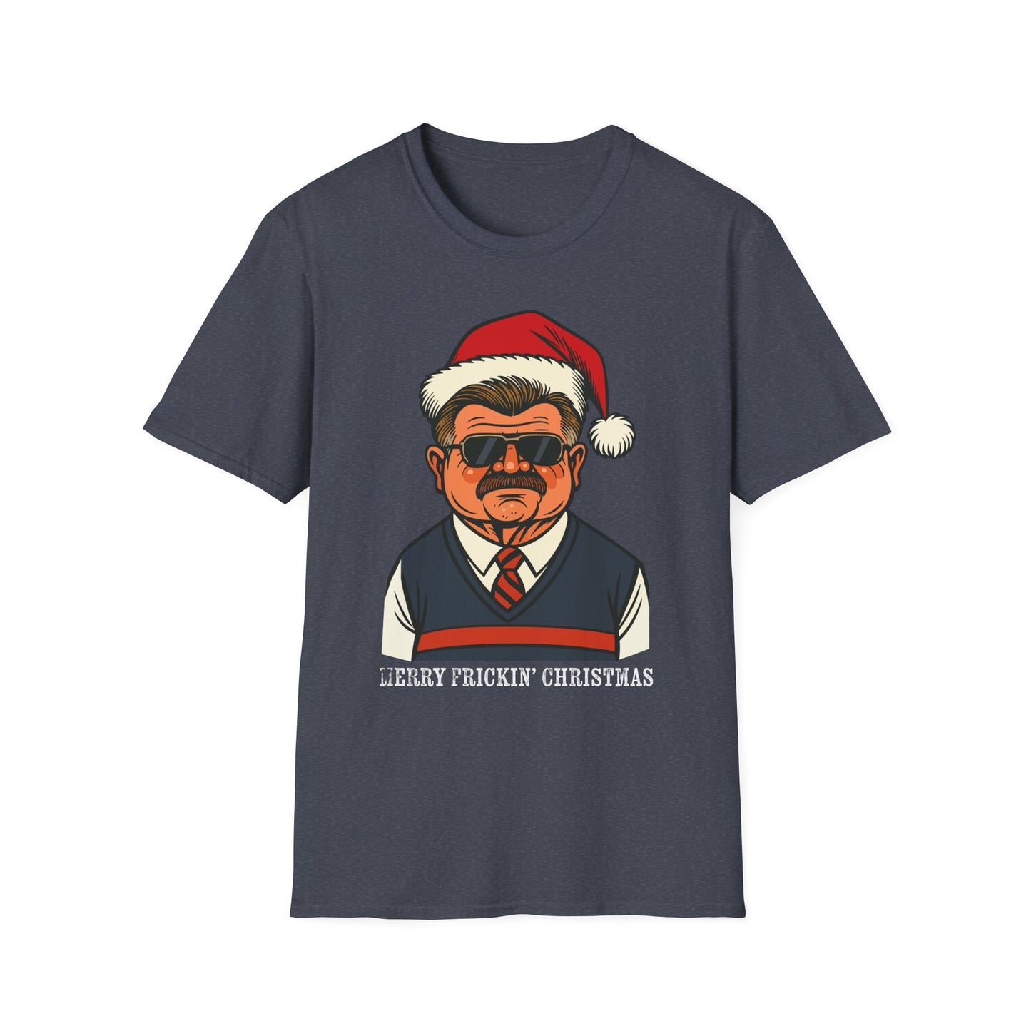 Ditka Claus T-Shirt – Funny Chicago Bears Christmas Unisex Softstyle T-Shirt