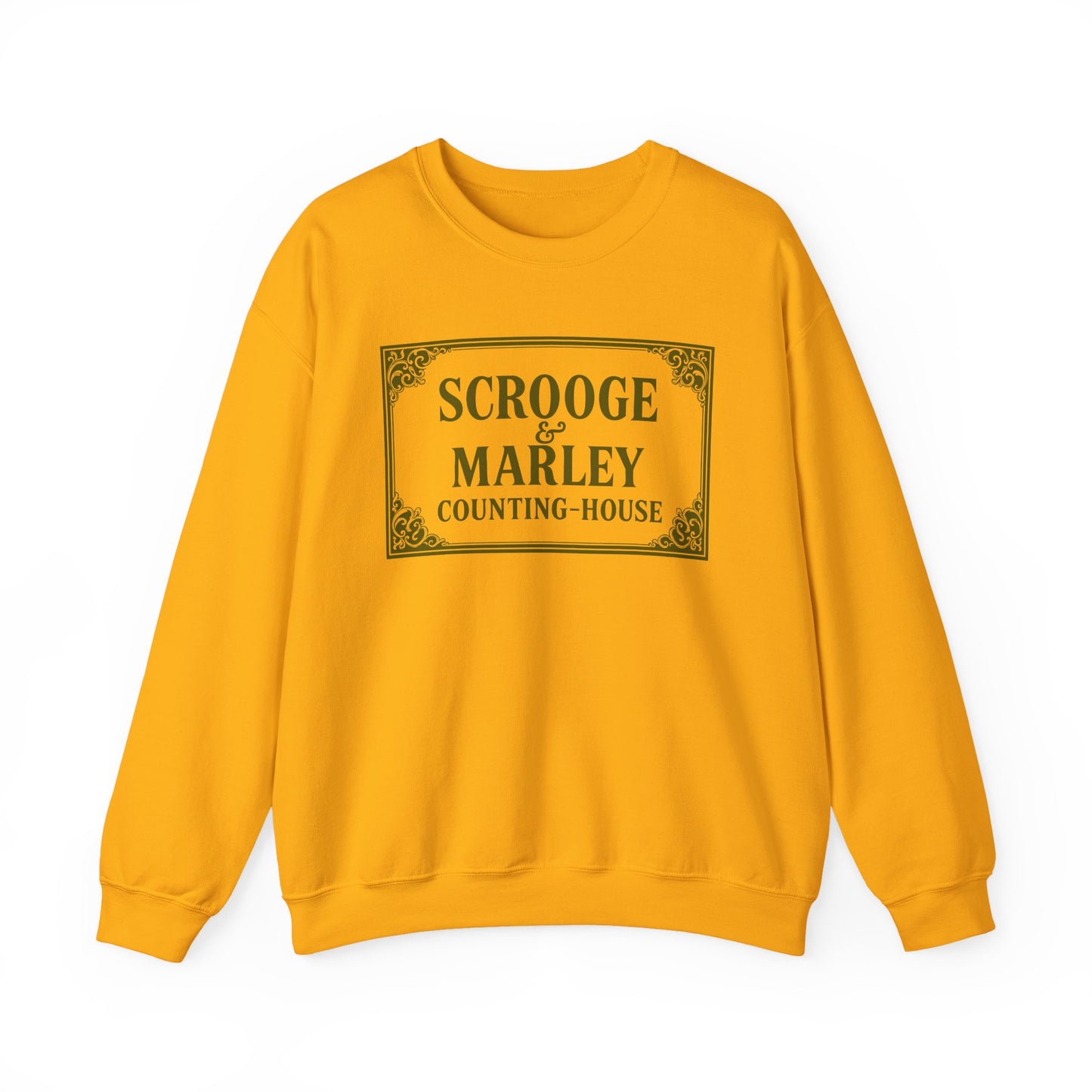 Scrooge & Marley Counting-House Sweatshirt  - A Christmas Carol - Holiday Unisex Pullover Sweatshirt