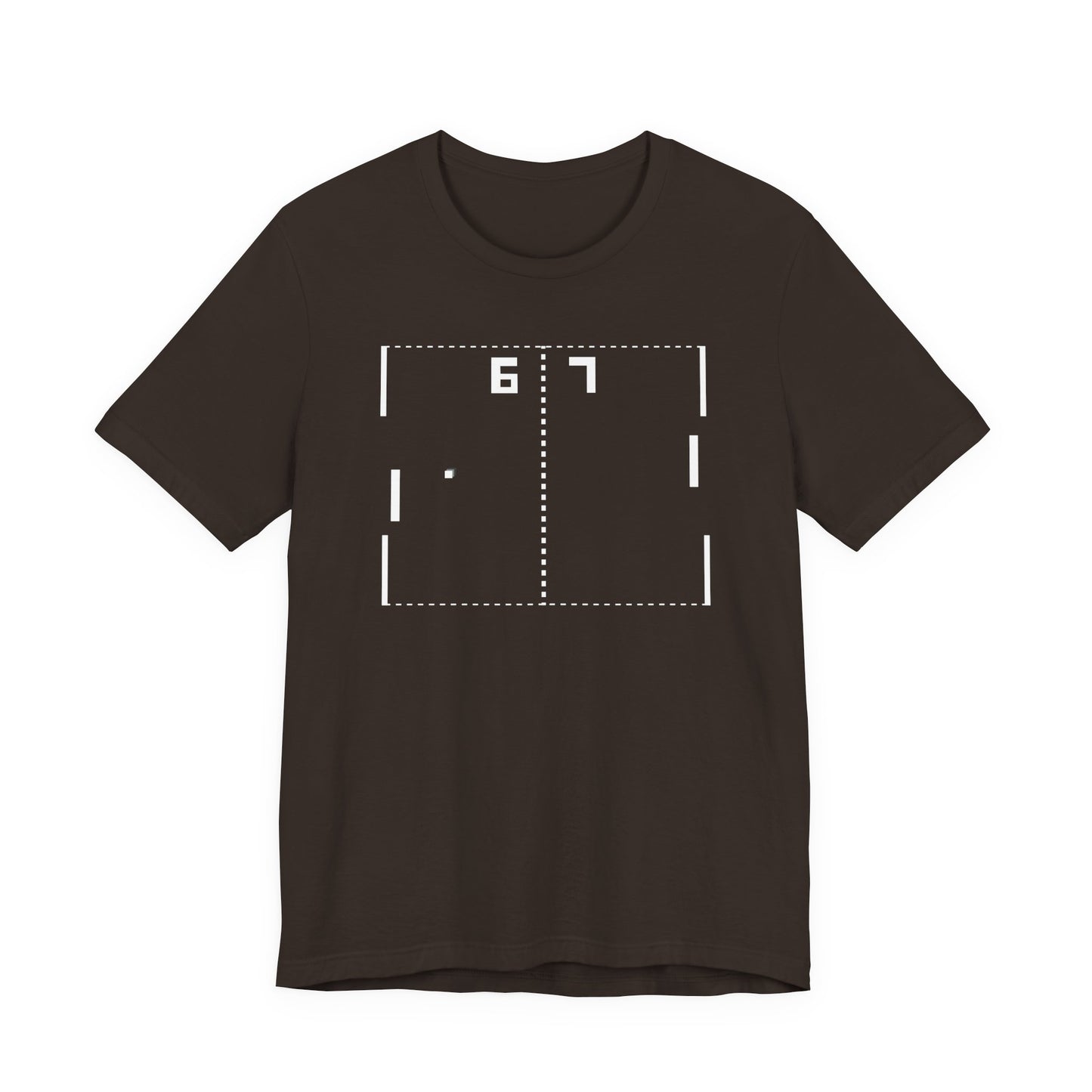 6–7: Vintage Chaos From a Simpler Time - Old School Pong 6-7 Graphic Unisex T-Shirt