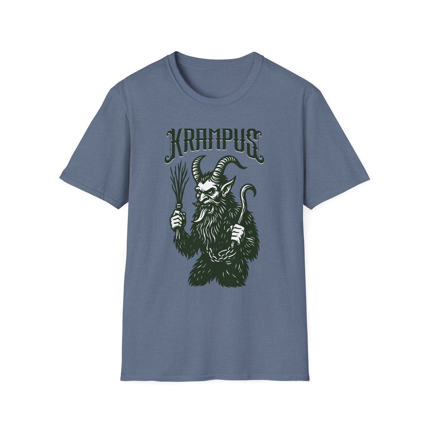 Krampus - Folklore’s Favorite Fiend - Christmas Holiday Unisex Softstyle T-Shirt