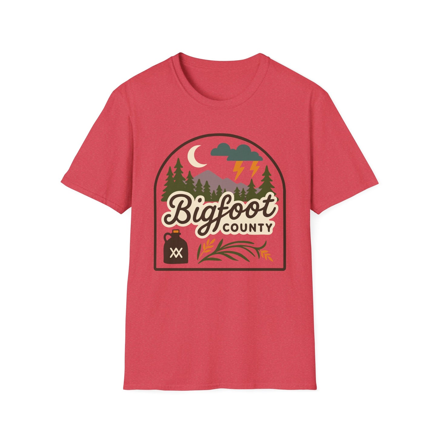 Bigfoot County Tee - Brown Eyed Women Grateful Dead Softstyle Unisex T-Shirt