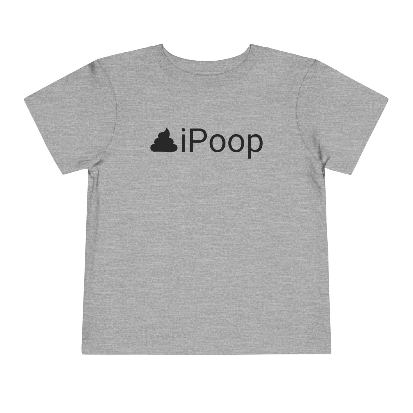 Funny "iPoop" Novelty Toddler T-Shirt - Sizes 2T-5T