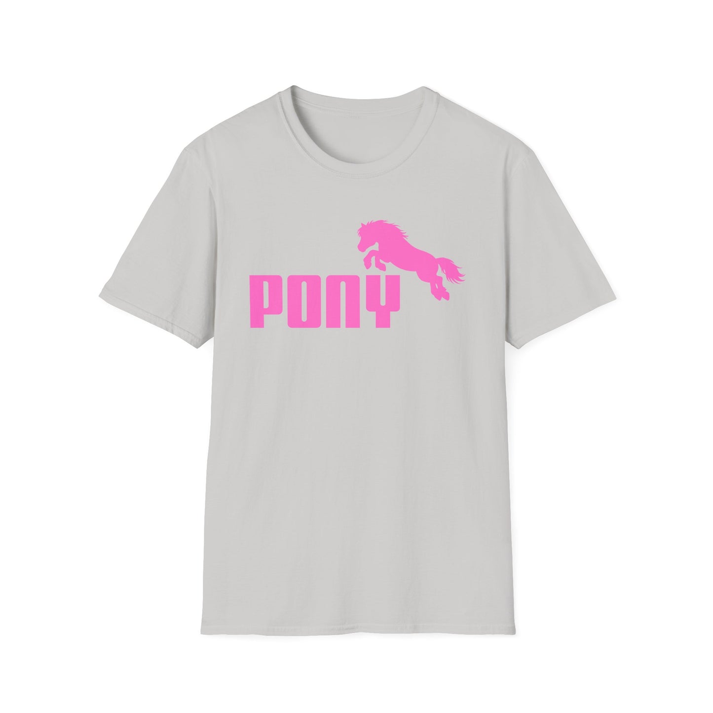 Pink Pony - Parody “PUMA” Logo - Unisex T-Shirt