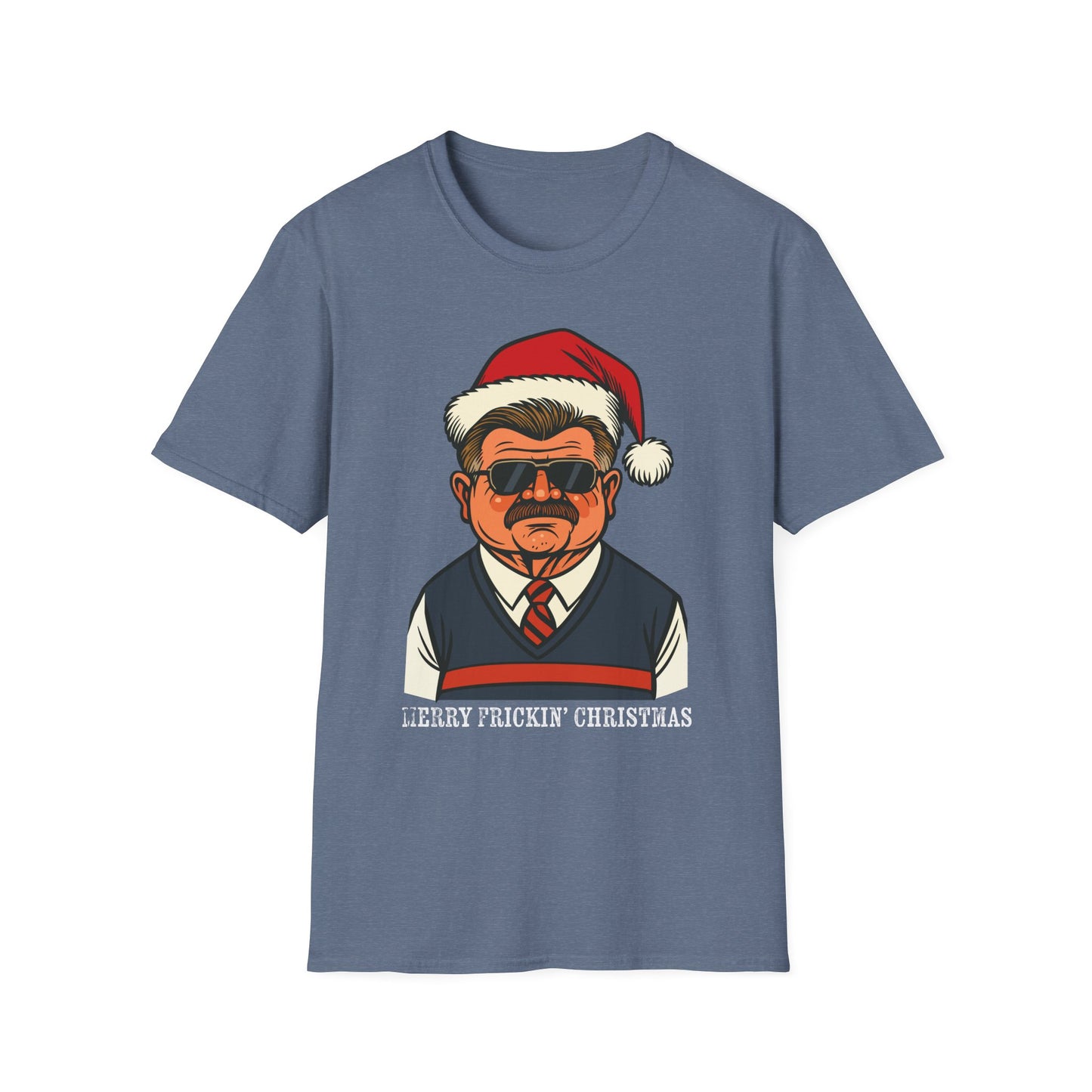 Ditka Claus T-Shirt – Funny Chicago Bears Christmas Unisex Softstyle T-Shirt