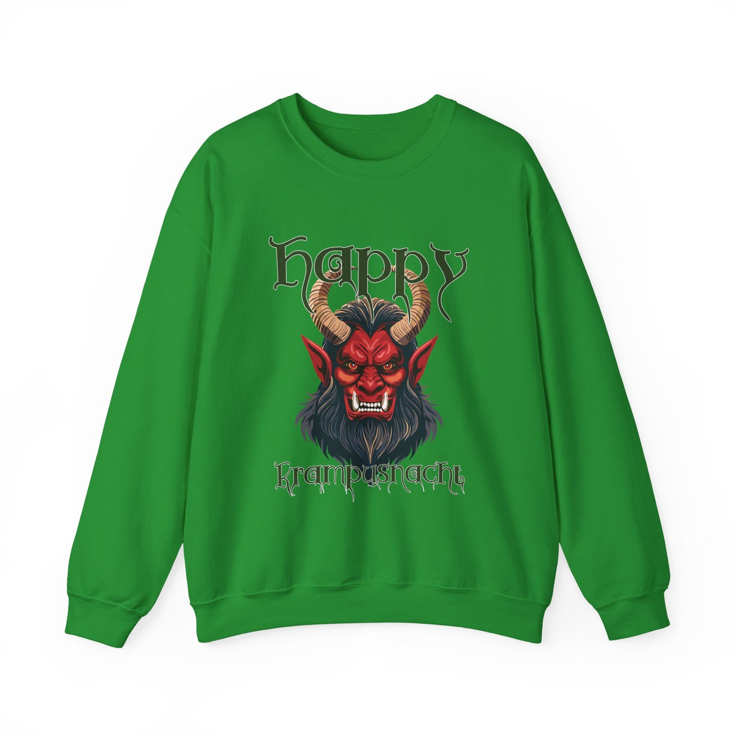 Happy Krampusnacht (Krampus Night) - Christmas - Holiday Unisex Pullover Sweatshirt