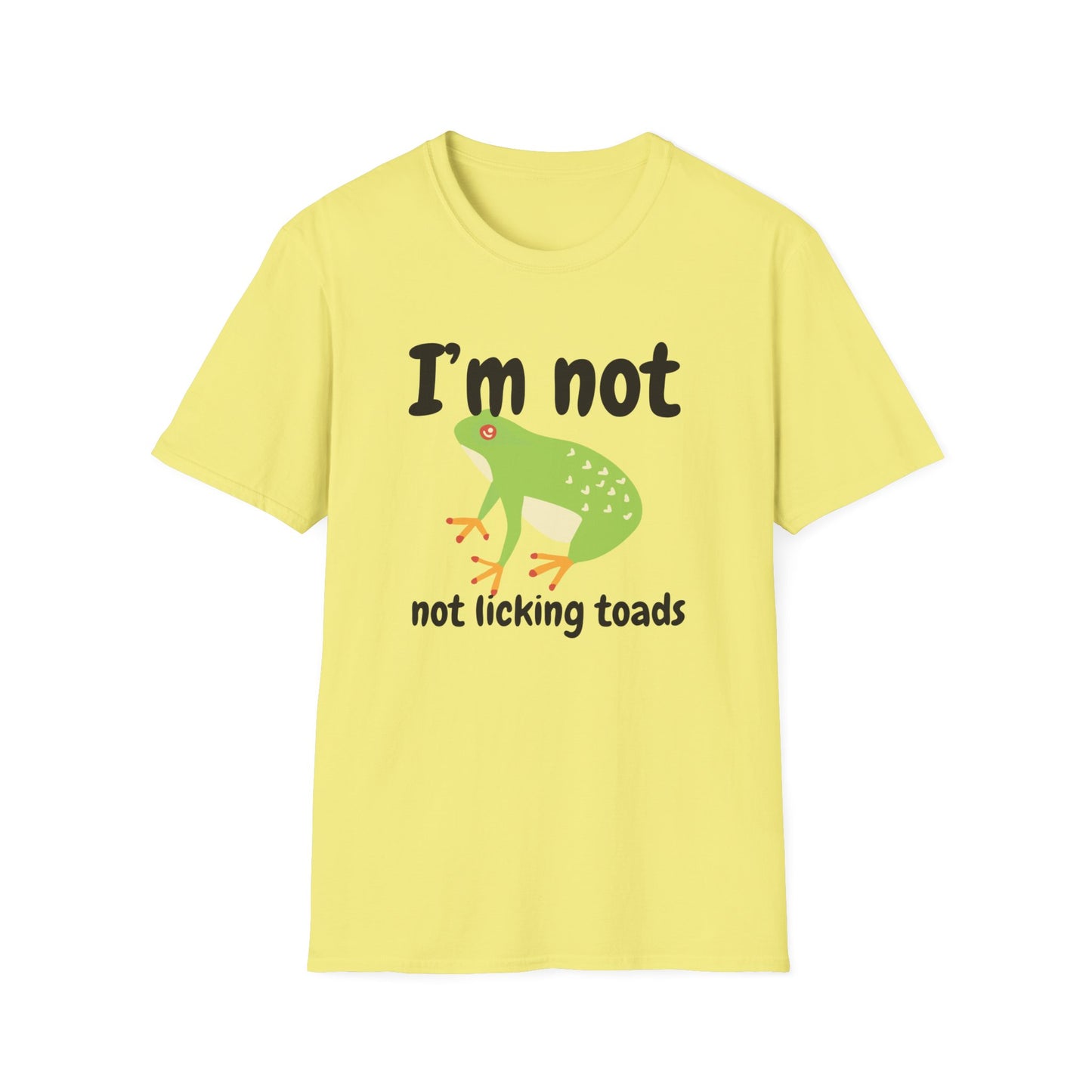 I'm Not Not Licking Toads - Homer Simpson Quote T-Shirt