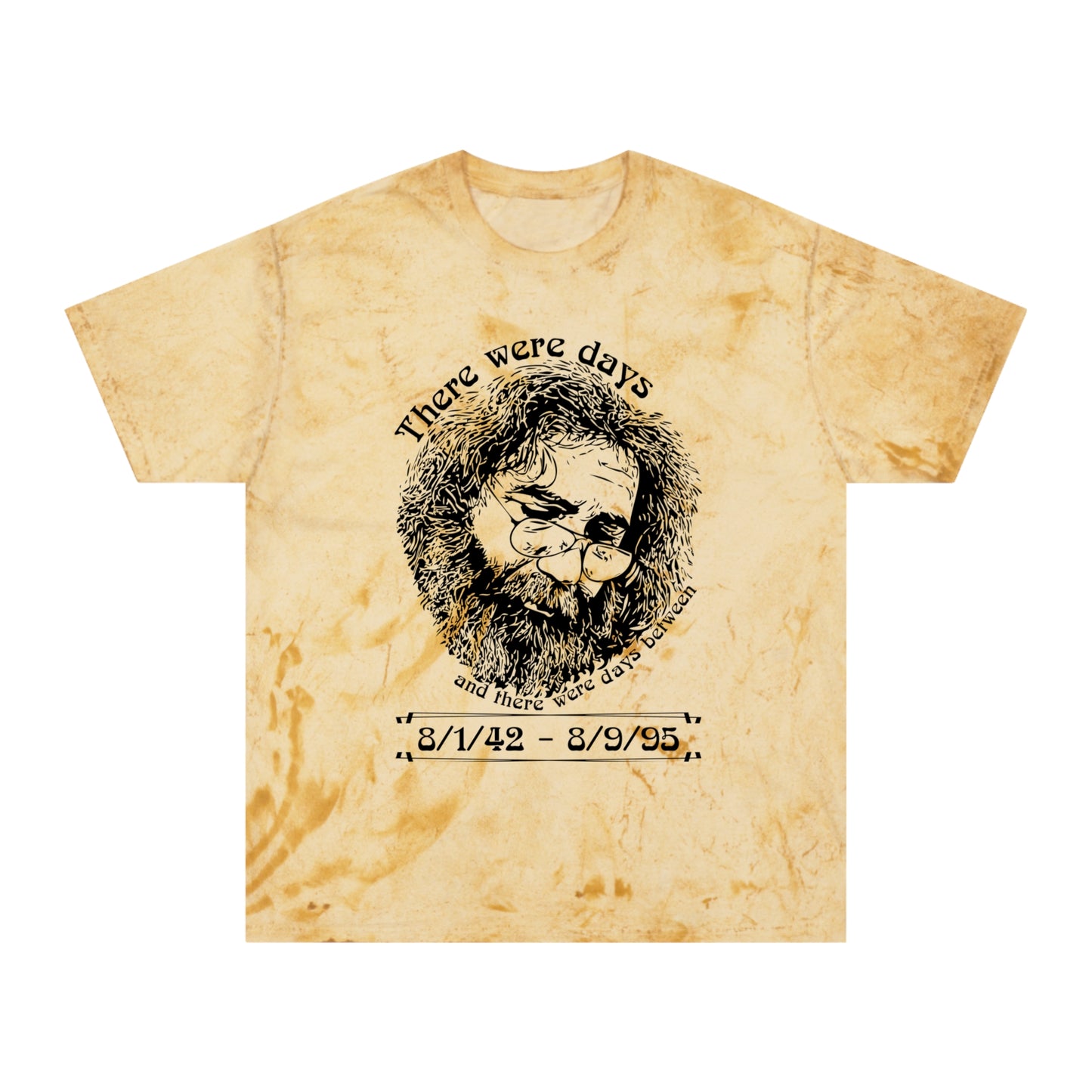 Grateful Dead Vintage Tie-Dye Jerry Garcia Days Between T-Shirt