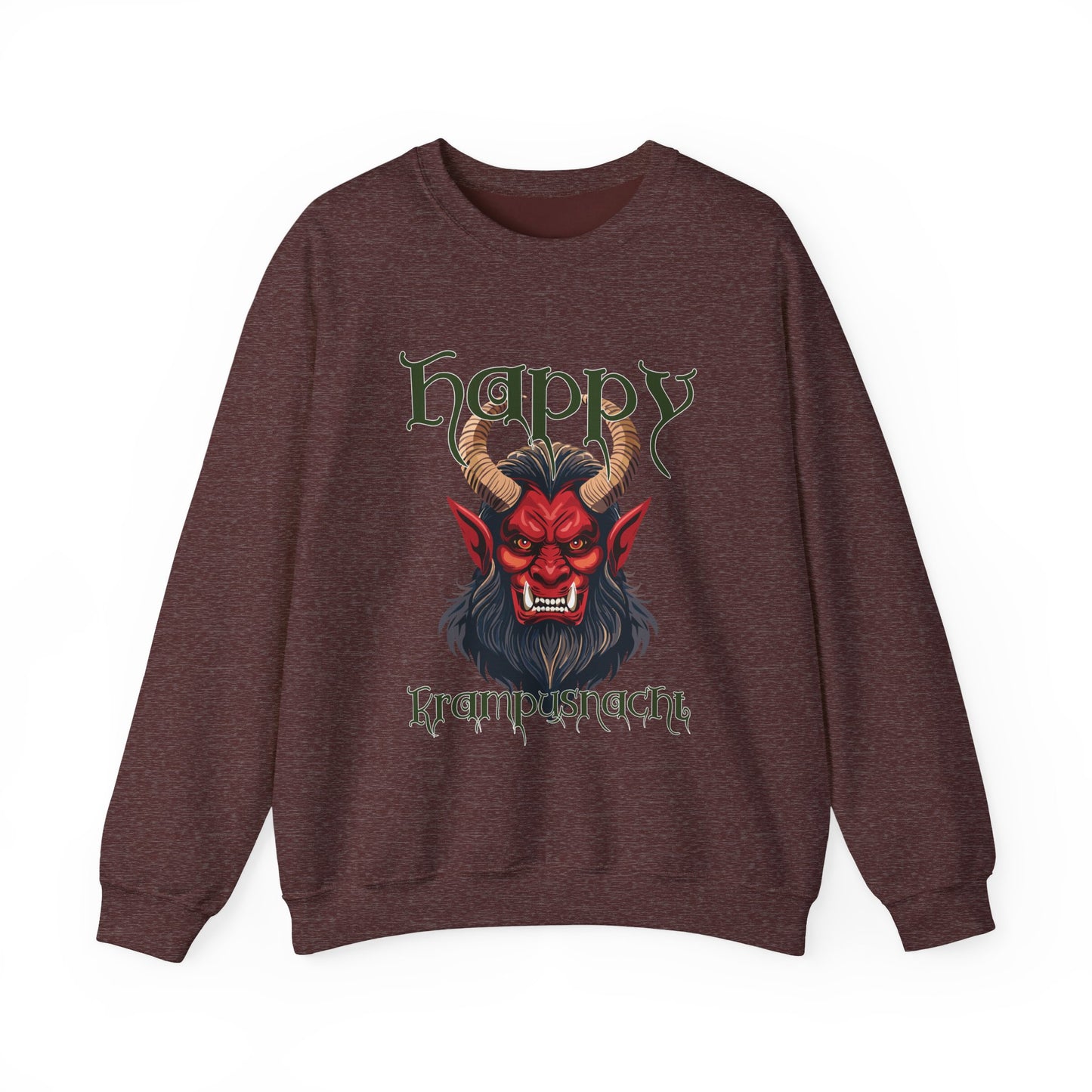 Happy Krampusnacht (Krampus Night) - Christmas - Holiday Unisex Pullover Sweatshirt