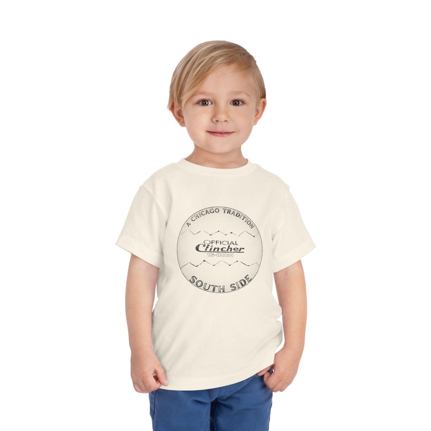A Chicago Tradition - 16‑Inch Softball Tee - Toddler T-Shirt - Sizes 2T-5T