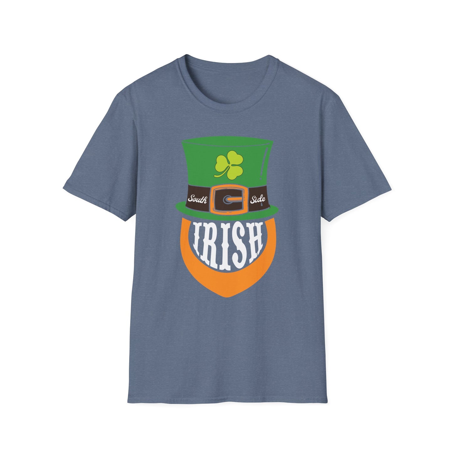 South Side Irish Hat and Beard T-shirt