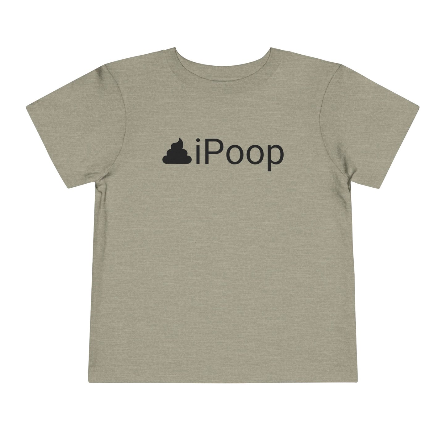 Funny "iPoop" Novelty Toddler T-Shirt - Sizes 2T-5T