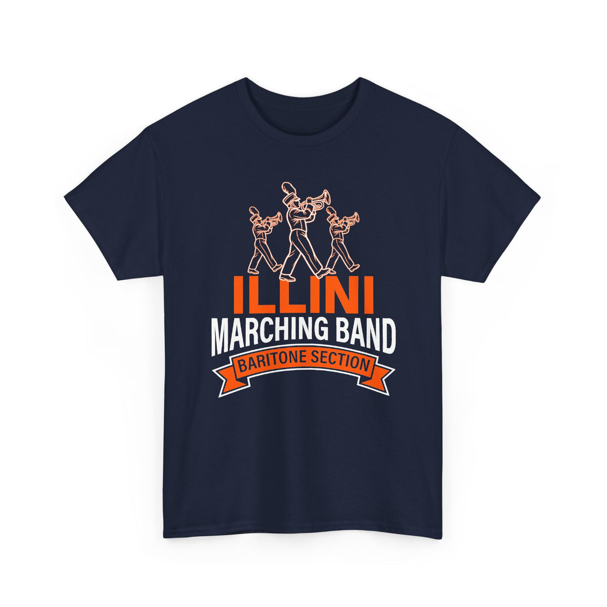 Marching Band T-Shirt - Illini Baritone Section Unisex T-Shirt