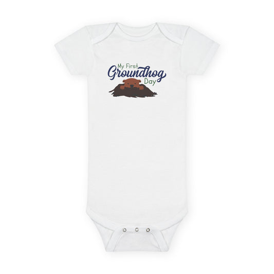 My First Groundhog Day - Cute Baby Onesie® Design for Newborns, Perfect Gift for Baby Showers & Birthdays