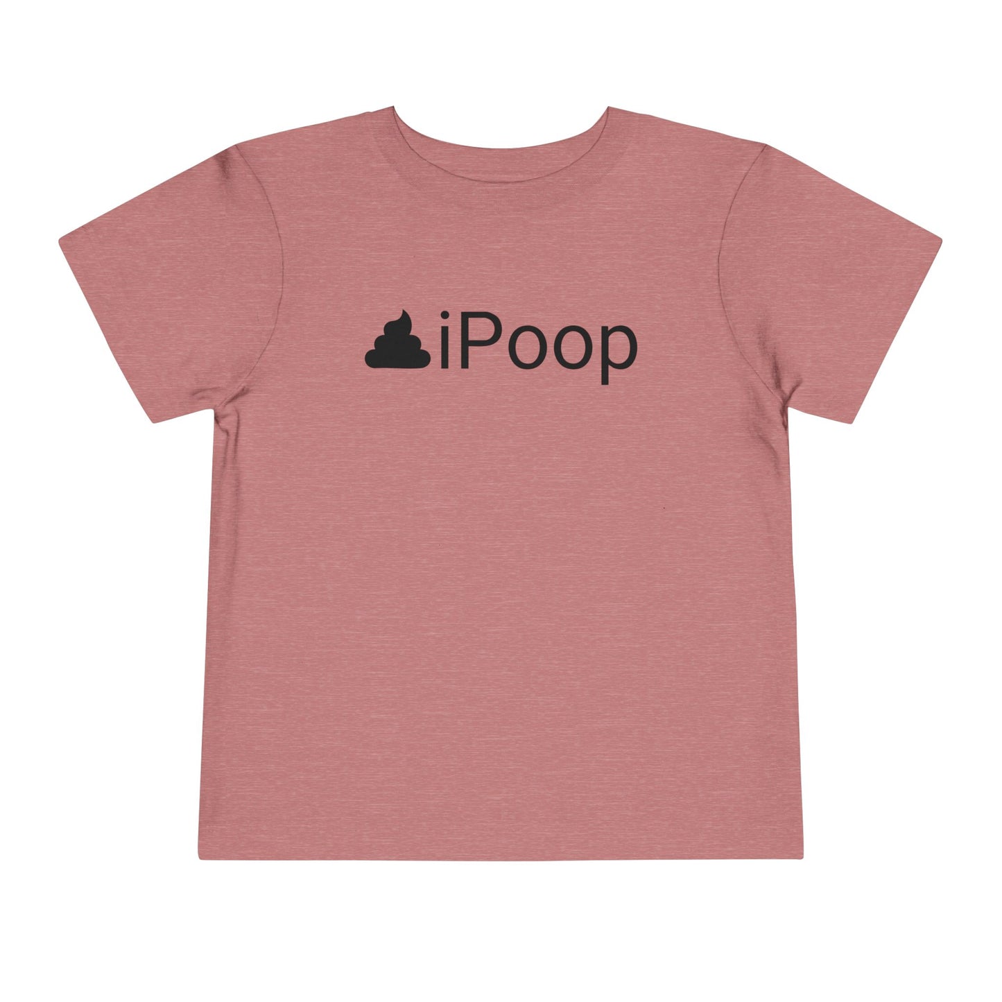 Funny "iPoop" Novelty Toddler T-Shirt - Sizes 2T-5T
