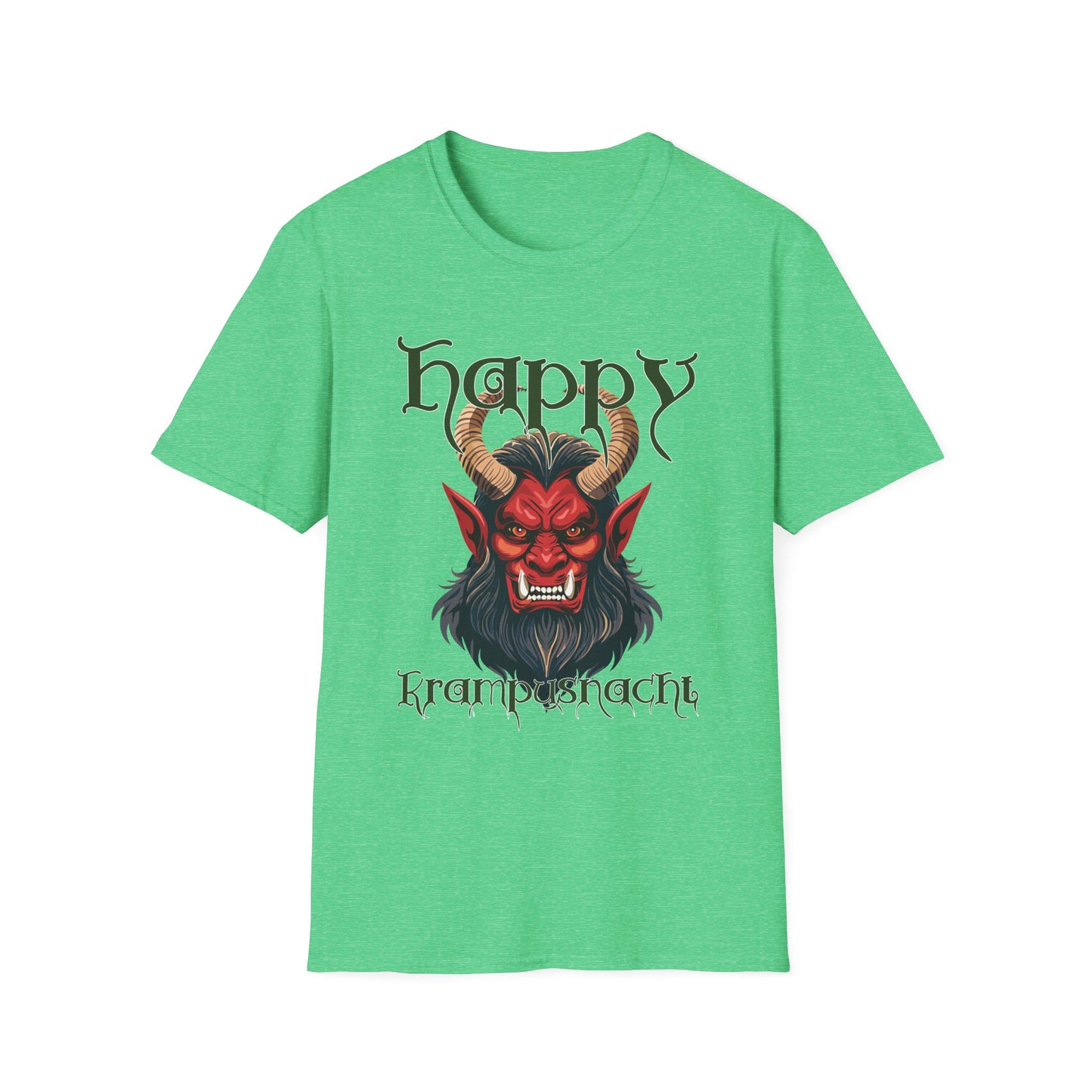Happy Krampusnacht (Krampus Night) - Christmas Holiday Unisex Softstyle T-Shirt