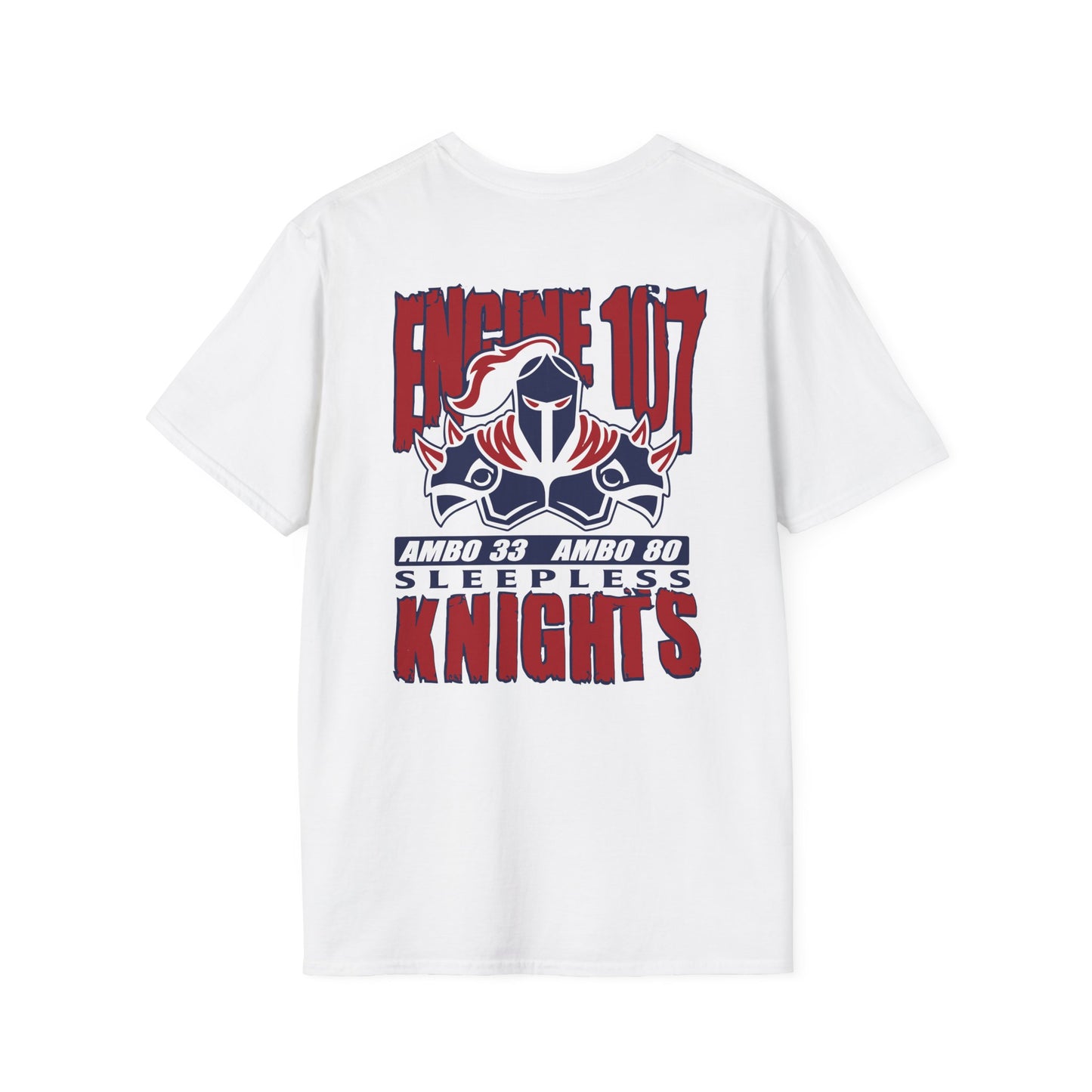 Chicago Fire Department Engine 107 – Sleepless Knights Unisex T-Shirt