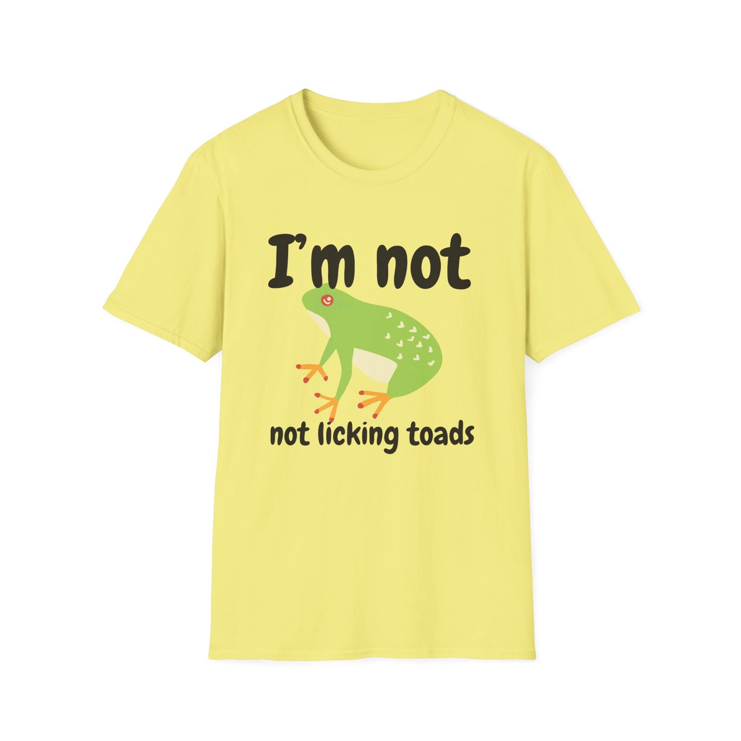 I'm Not Not Licking Toads Shirt - Homer Simpson Quote T-Shirt