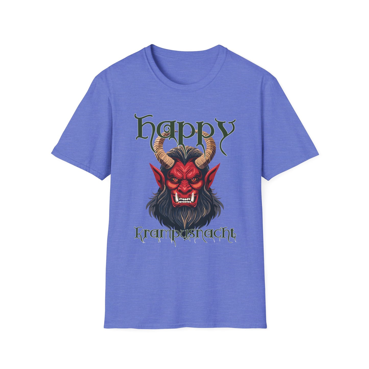 Happy Krampusnacht (Krampus Night) - Christmas Holiday Unisex Softstyle T-Shirt
