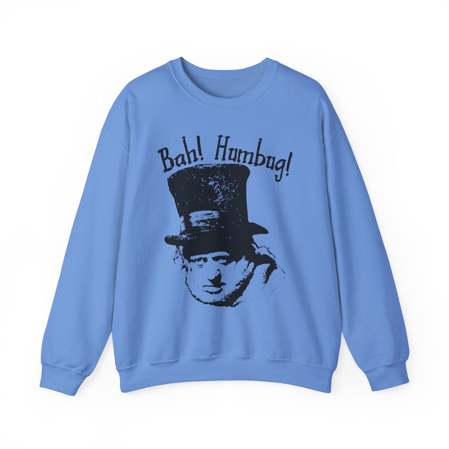 Bah! Humbug! – Funny Ebenezer Scrooge Holiday Unisex Pullover Sweatshirt