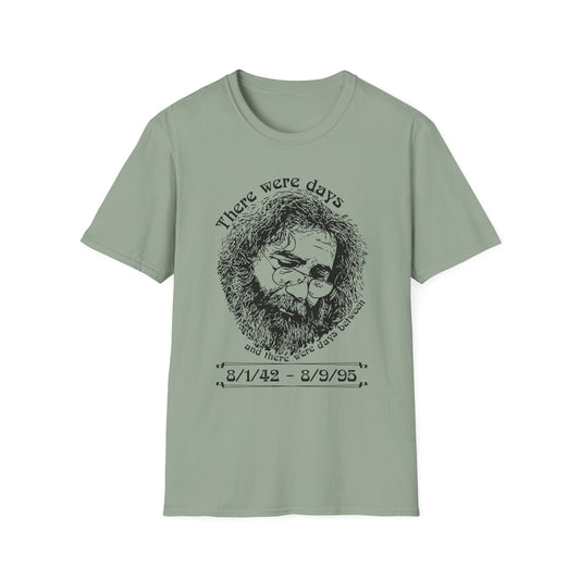 Jerry Garcia “Days Between” Memorial Unisex T-Shirt Grateful Dead Fan Gift