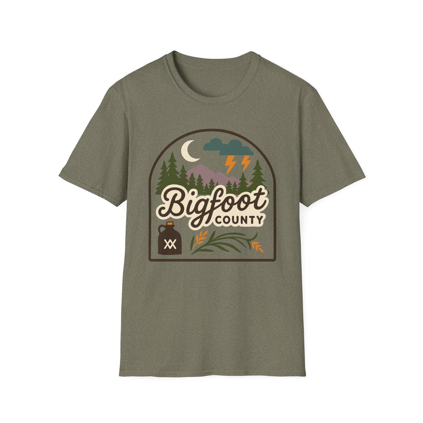 Bigfoot County Tee - Brown Eyed Women Grateful Dead Softstyle Unisex T-Shirt