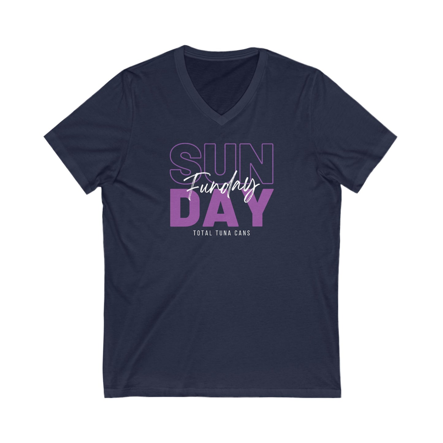 Sunday Funday - Total Tuna Cans T-shirt - ITYSL V-Neck Tee