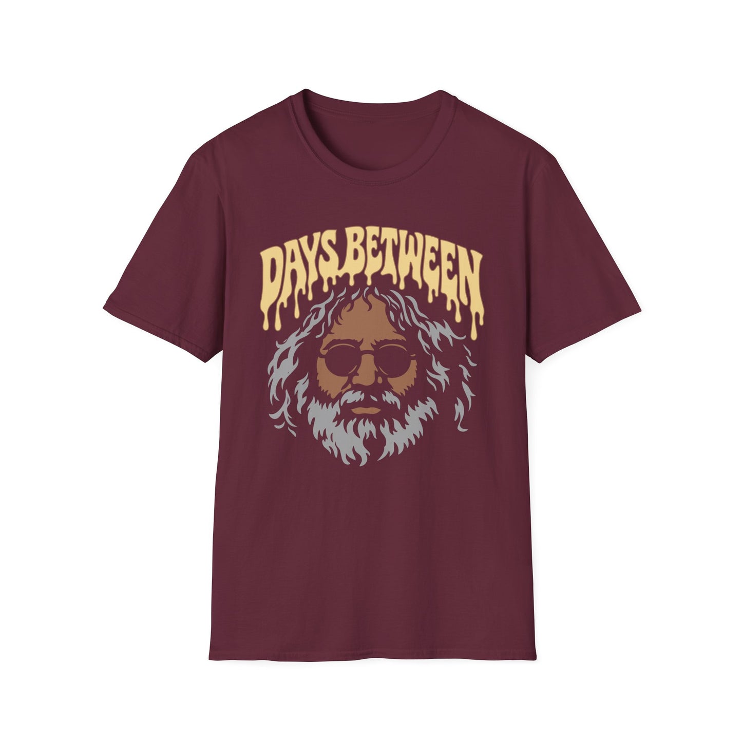 Days Between - Jerry Silhouette Psychedelic Unisex T-Shirt
