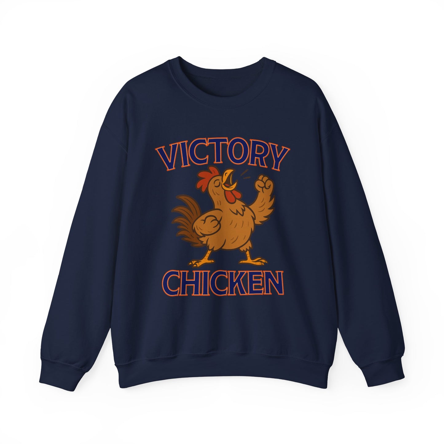 Victory Chicken - Bears Win Edition - Chicago Unisex Pullover Sweatshirt