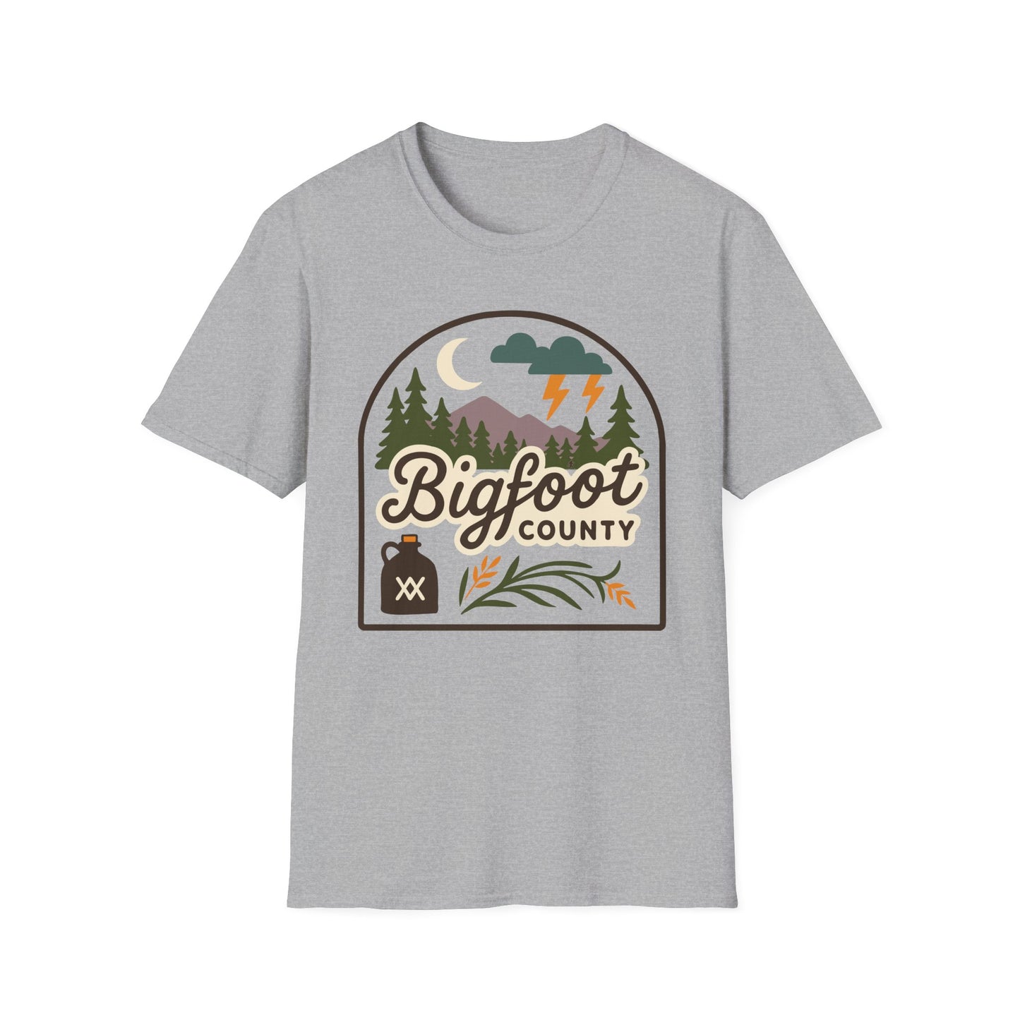 Bigfoot County Tee - Brown Eyed Women Grateful Dead Softstyle Unisex T-Shirt